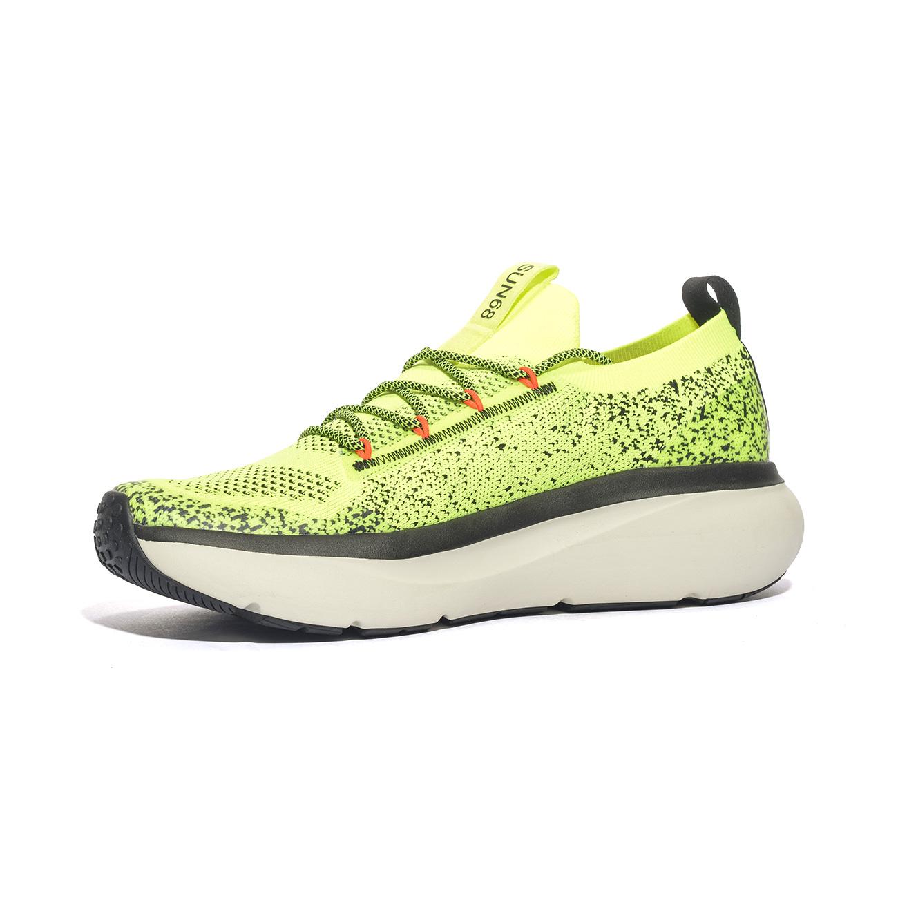 Sneakers Sun68 JUPITER KNIT Gialle Z34127GIALLO FLUO SUN 68