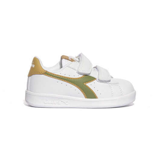 Sneakers DIadora GAME P TD Bianche 101173339WHITE CALLISTE GREEN DIADORA