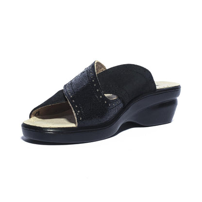 VALLEVERDE 25301 NERO Ciabatte Donna 