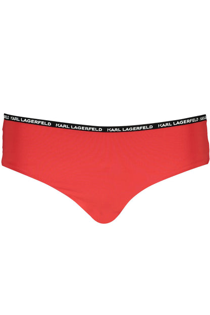 KARL LAGERFELD KL21WBT02_ROSSO_RED Rosso Costumi Donna 