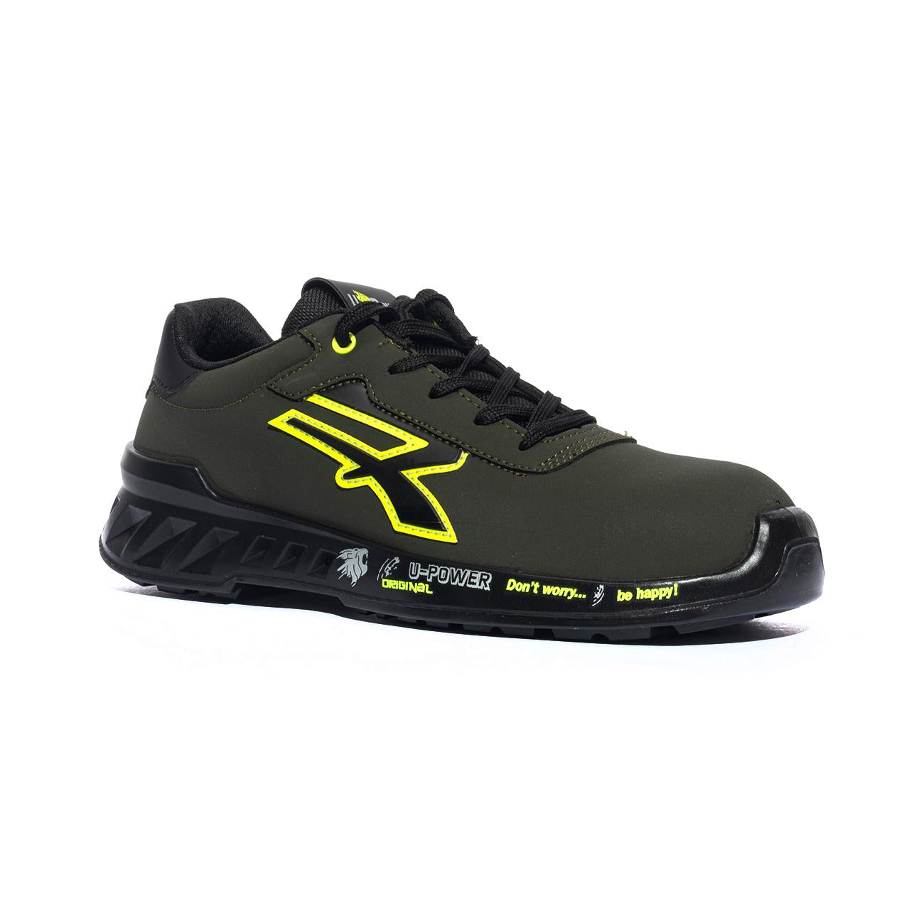 Scarpe Antinfortunistiche U-power Ryan Verdi Gialle RV20304MIX U-POWER
