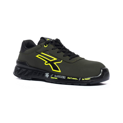 Scarpe Antinfortunistiche U-power Ryan Verdi Gialle RV20304MIX U-POWER