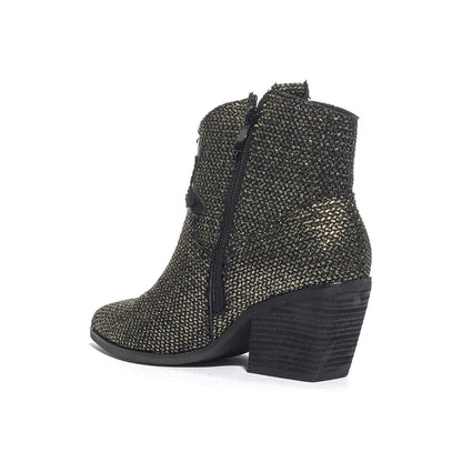 GOLD & GOLD GU226 NERO Stivaletti Donna 