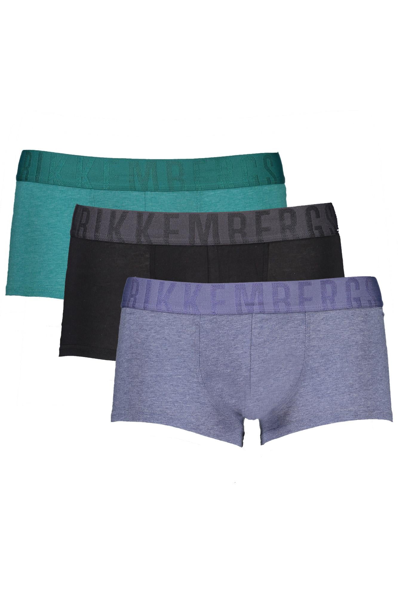 BIKKEMBERGS BKK1UTR14TR_VEASSORT Verde Boxer Uomo 