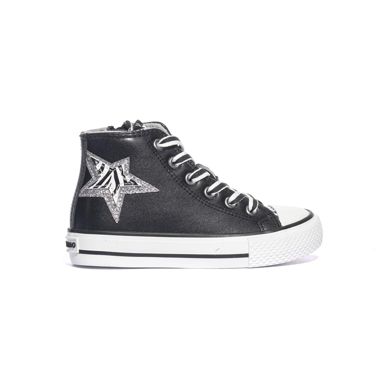 NATURINO 0012018582.01.0A01 BLACK Sneakers Bambino 
