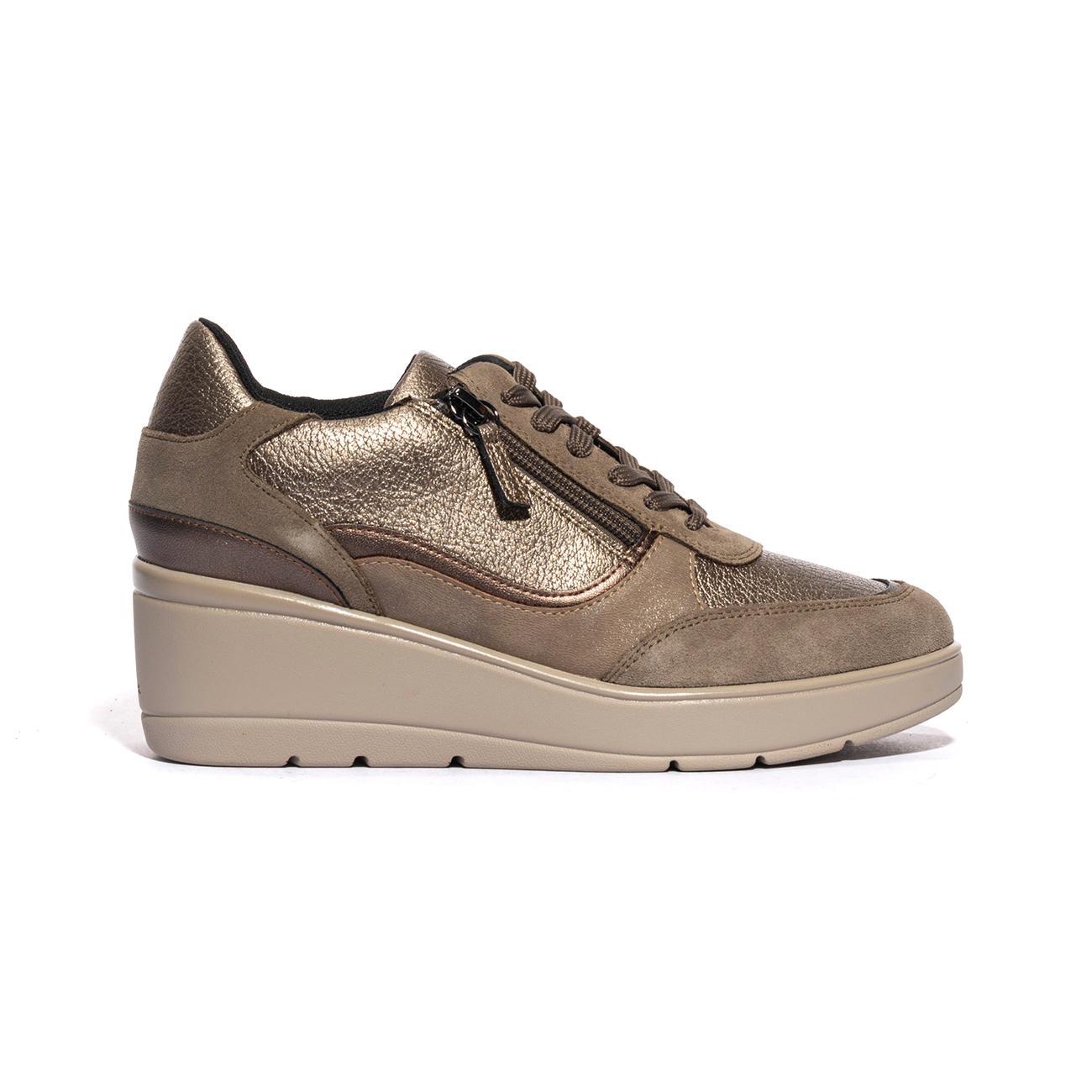 GEOX D46RAA 02N22 TAUPE  C6029 Sneakers Donna 