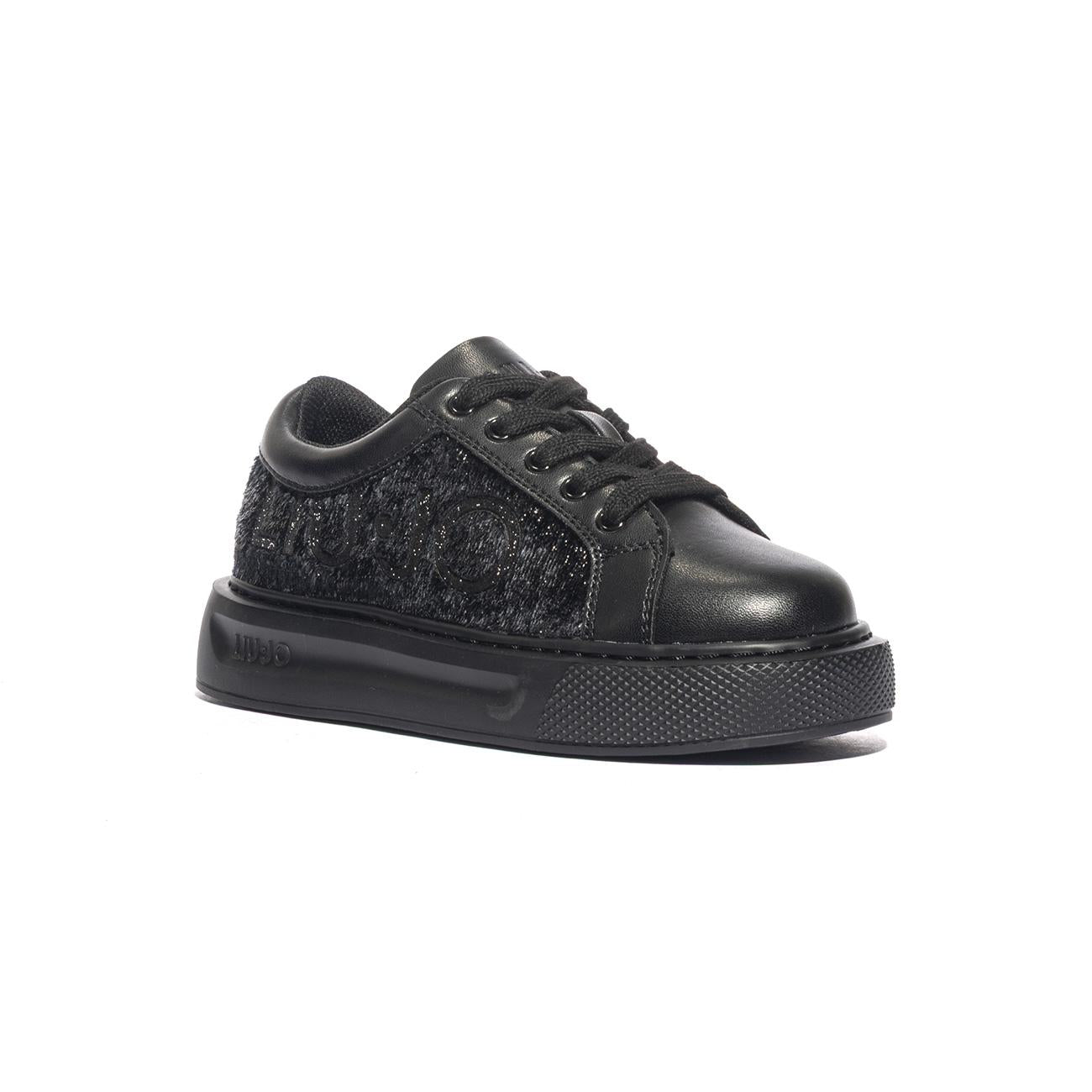 LIUJO 4F4303TX06422222 SPREADING BLACK Sneakers Bambina 