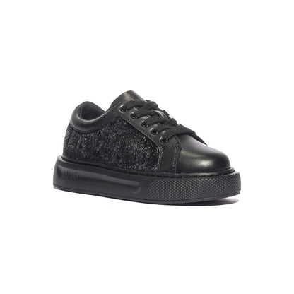 LIUJO 4F4303TX06422222 SPREADING BLACK Sneakers Bambina 