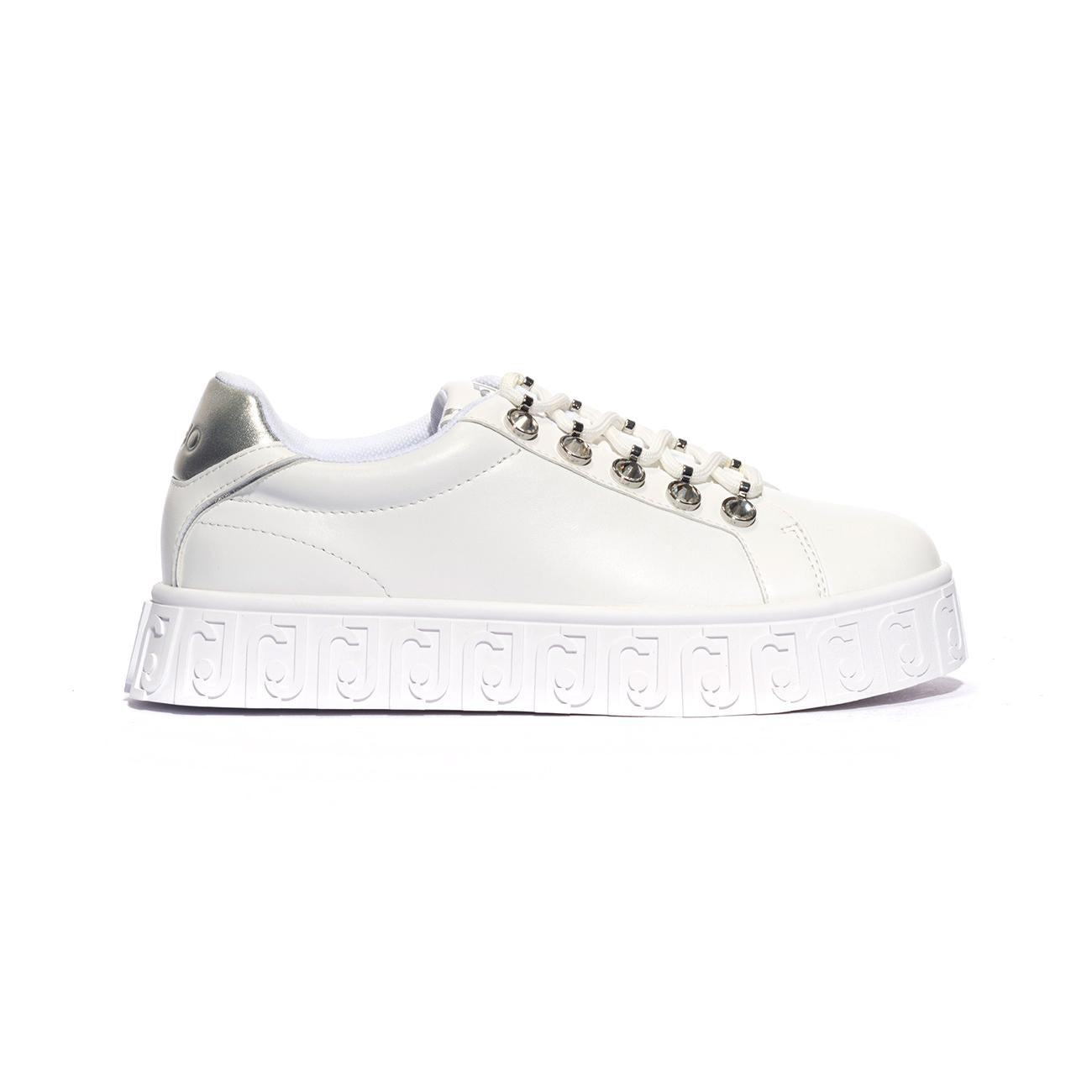 LIUJO BF4083PX02601111 METALLI WHITE Sneakers Donna 