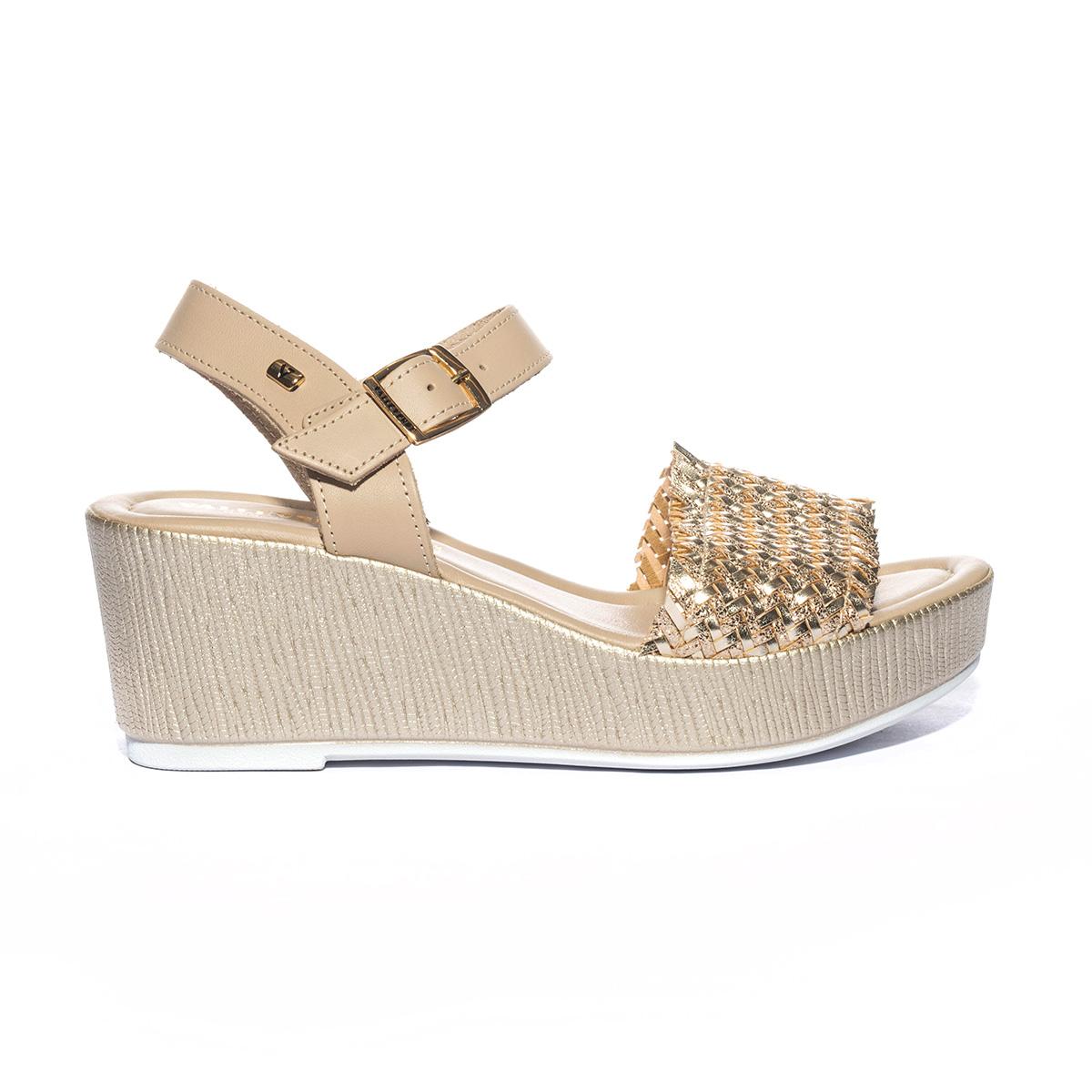 VALLEVERDE 32143 PLATINO Sandali Donna 