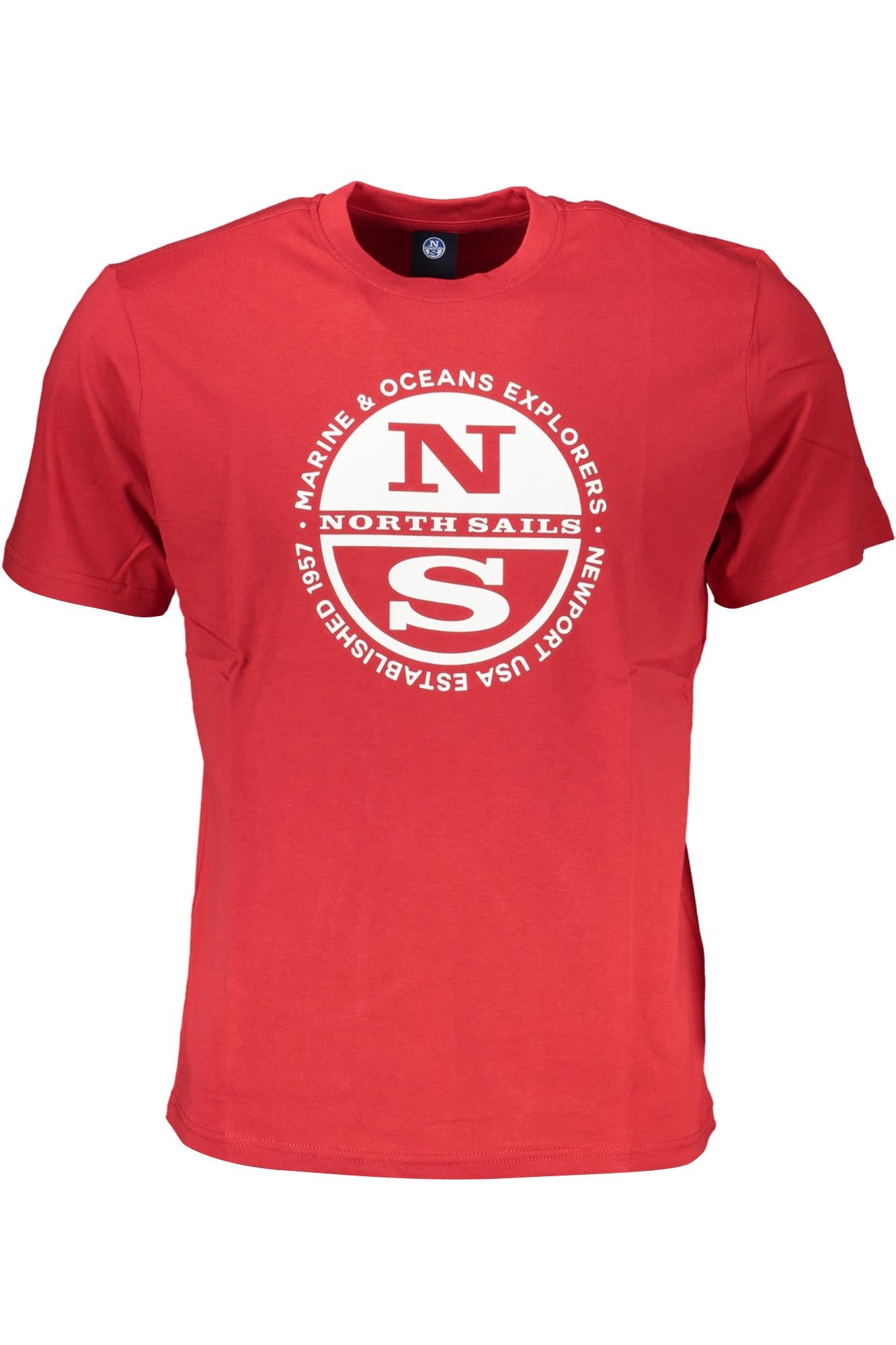 NORTH SAILS 902832000_RO0230 Rosso T-Shirt Uomo 