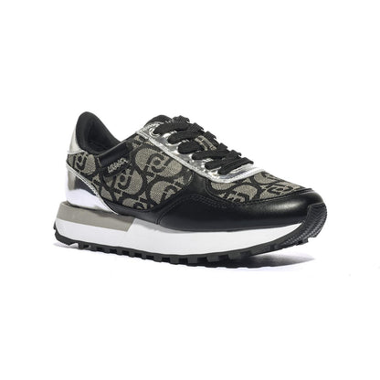 LIUJO BF5057EX32201039 BLACK SILVER Sneakers Donna 