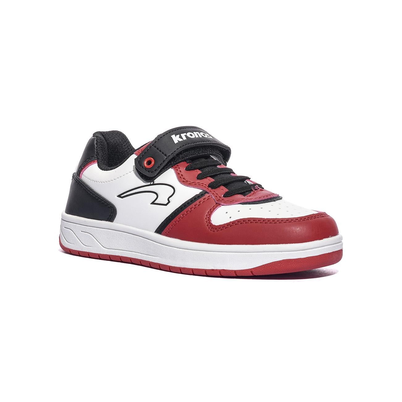 KRONOS KR32K82224 RED BLACK Sneakers Unisex Bambino 