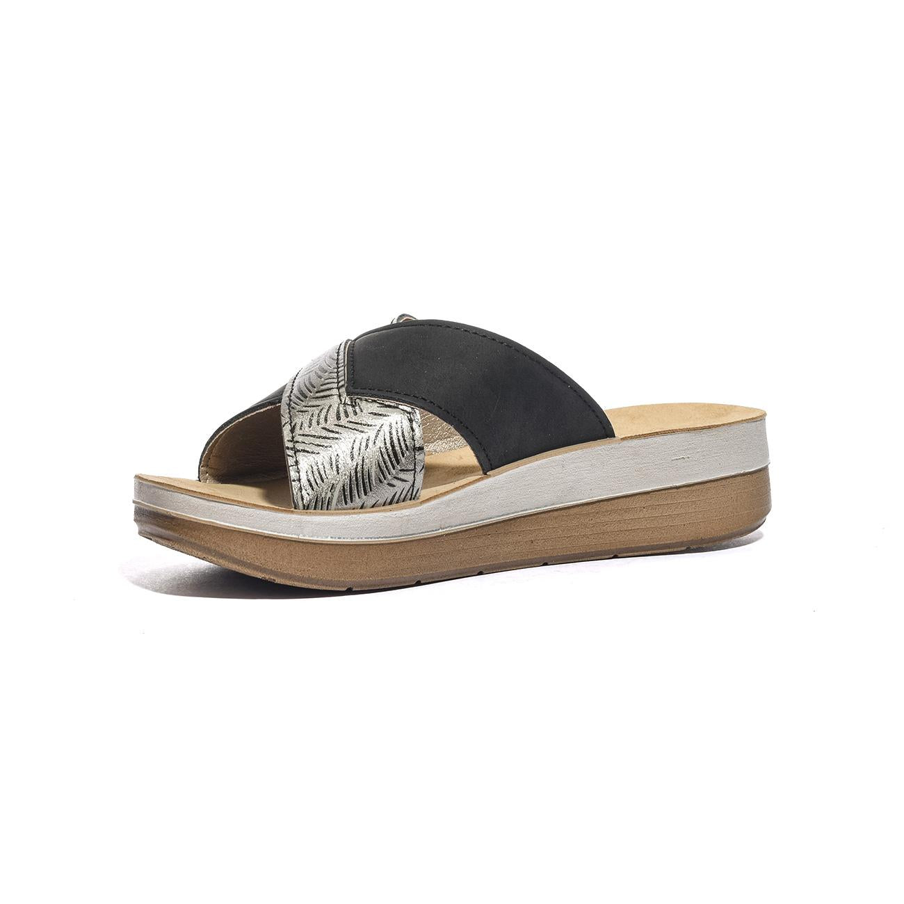IN BLU FT000018 NERO Sandali Donna 