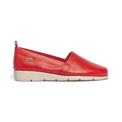VALLEVERDE VS10120 ROSSO Mocassini Donna 
