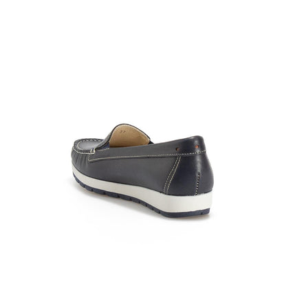 VALLEVERDE 11102 VITELLO BLU Mocassini Donna 