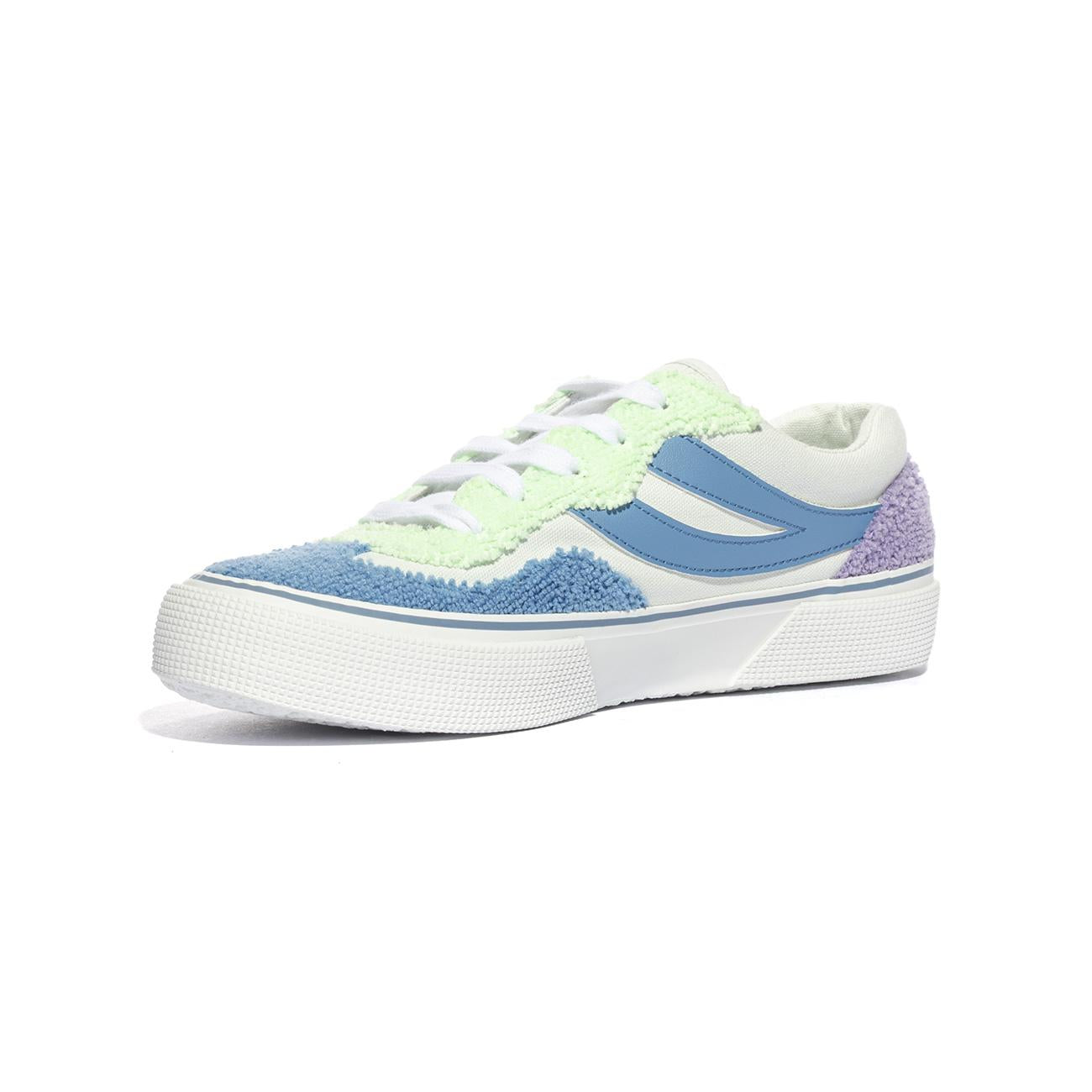 SUPERGA 2941 AZURE VIOLET GREEN BLU Sneakers Donna 