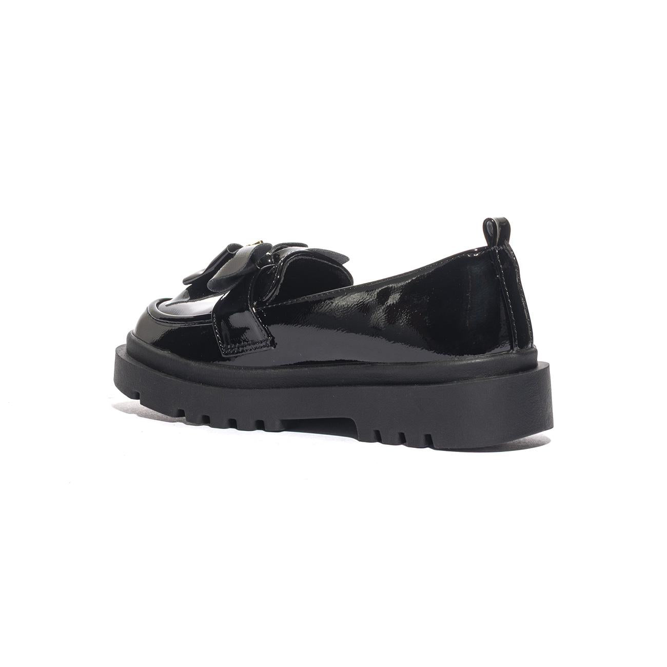 LIUJO 4F4339EX22622222 NAPLAK BLACK Mocassini Bambina 