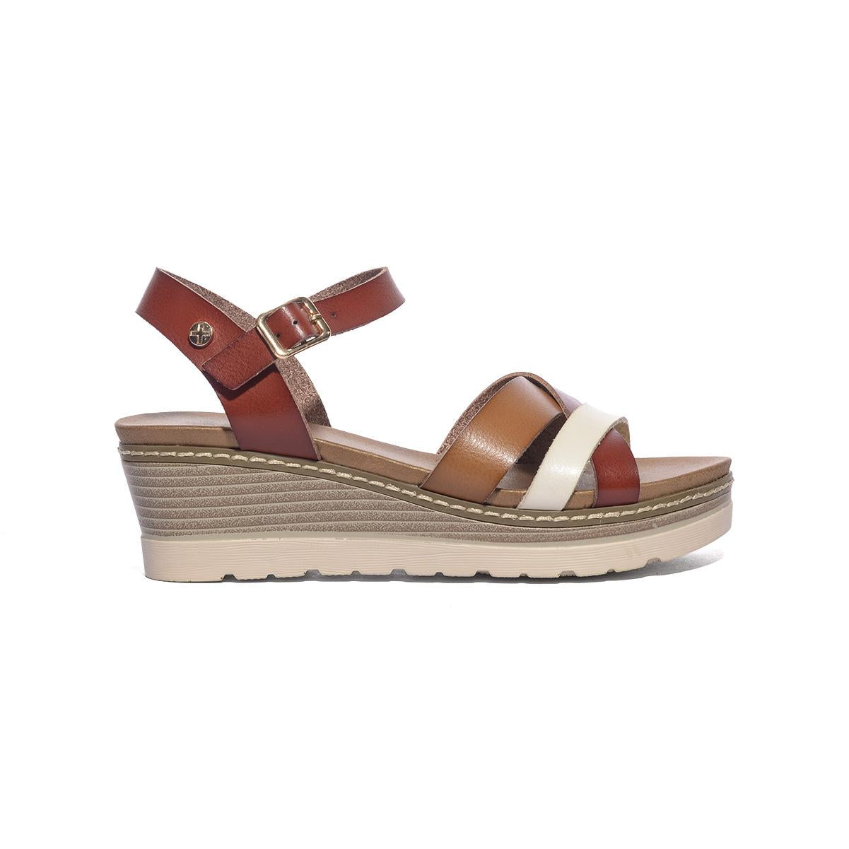 XTI 142849 CAMELCAMEL Sandali Donna 