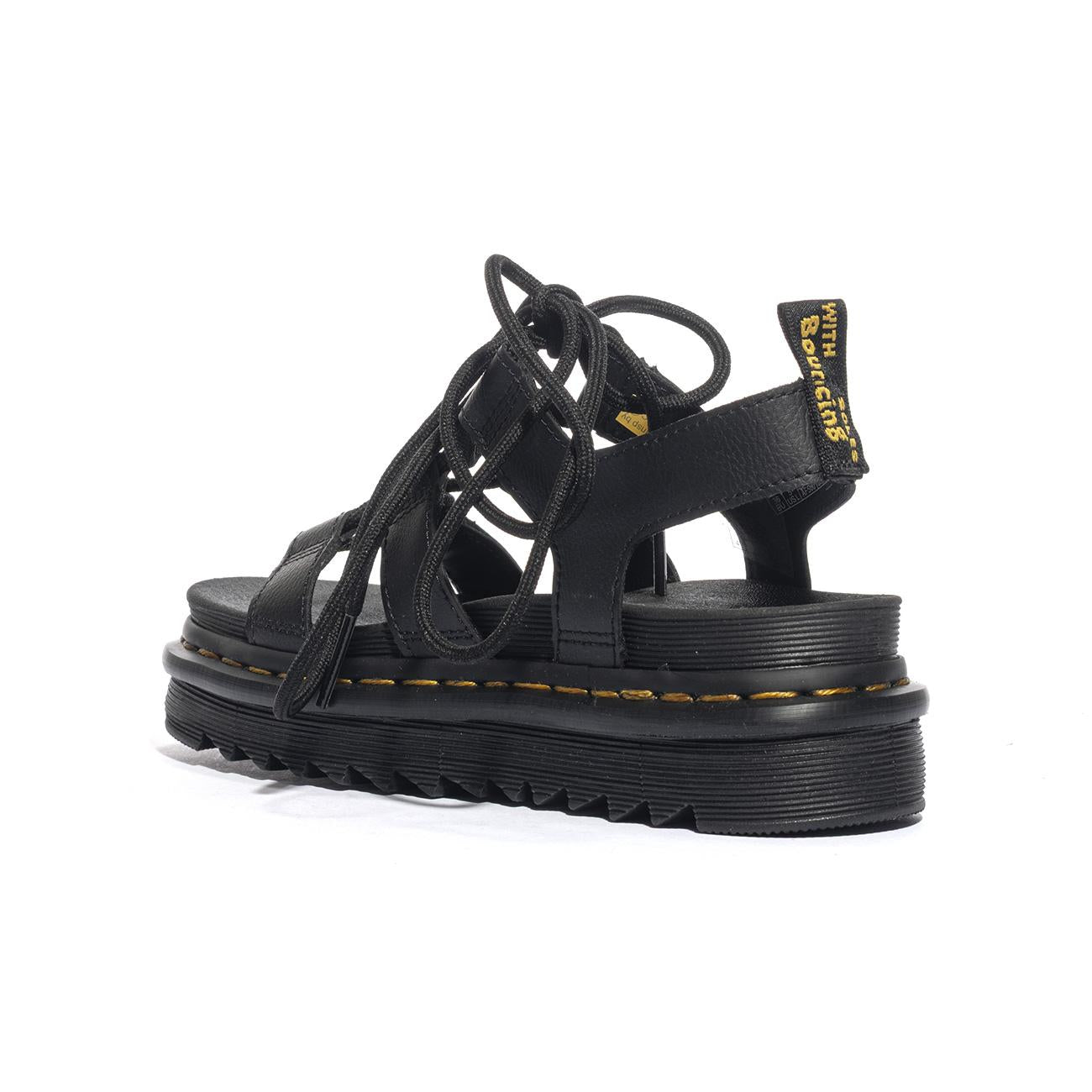 DR MARTENS 31617001 Nartilla Black Athena Sandali Donna 