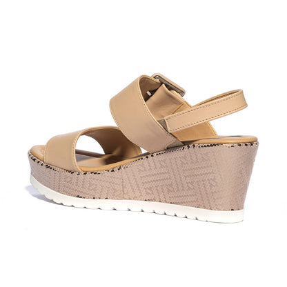 VALLEVERDE 32381 BEIGE Sandali Donna 