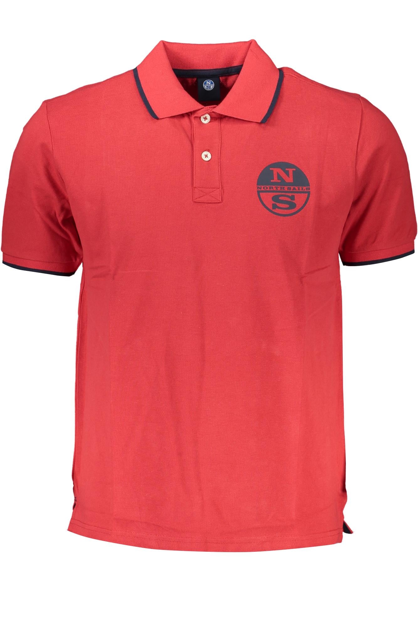 NORTH SAILS 902828000_RO0230 Rosso Polo Uomo 