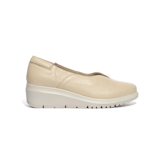 RIPOSELLA ROSA E WA01BX BEIGE Mocassini Donna 