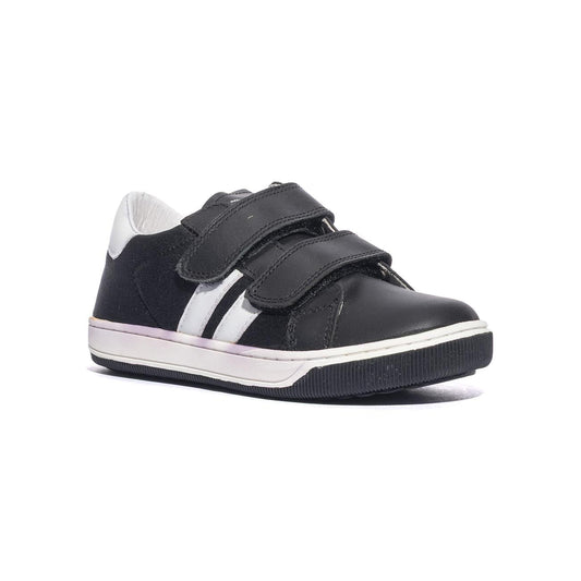 NATURINO 0012017091.02.1A06 BLACK WHITE Sneakers Bambino 