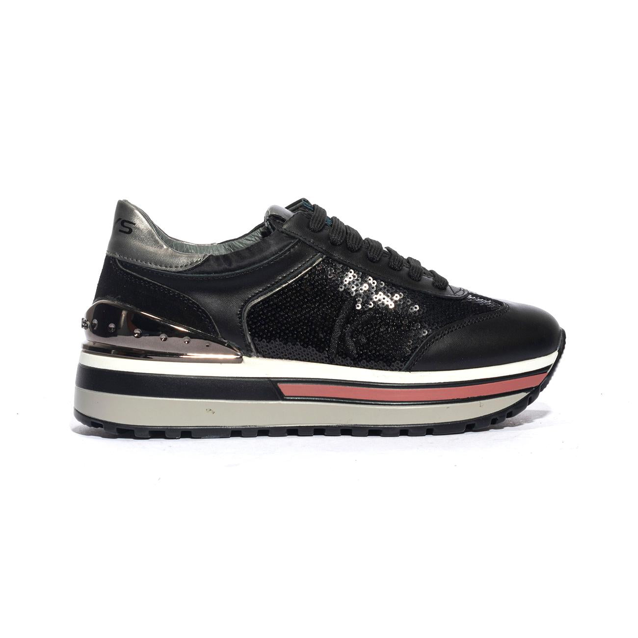 KEYS K6961 BLACK Sneakers Donna 