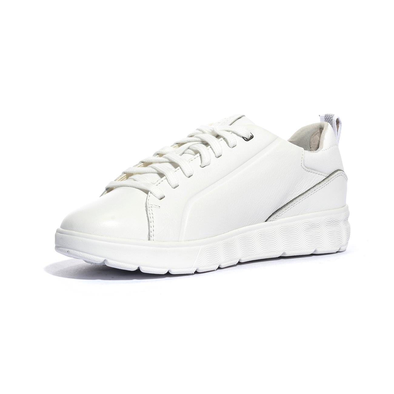 GEOX U25E7B 85 WHITE  C1000 Sneakers Uomo 