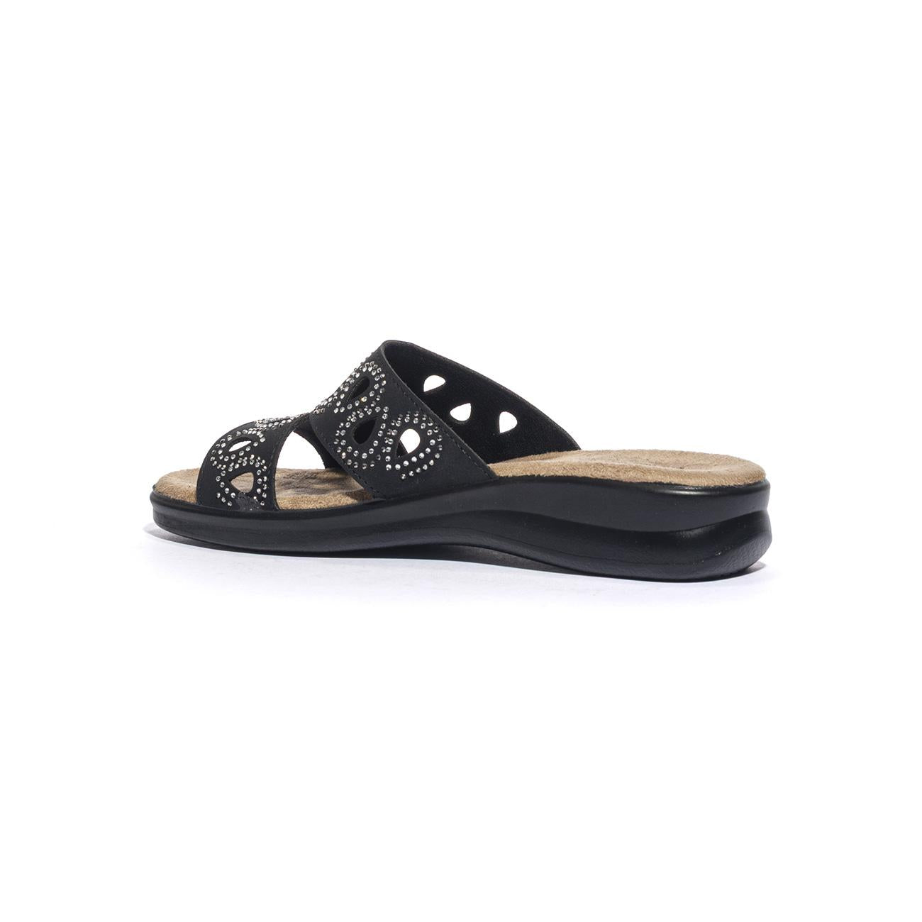 VALLEVERDE 25331 NERO Sandali Donna 