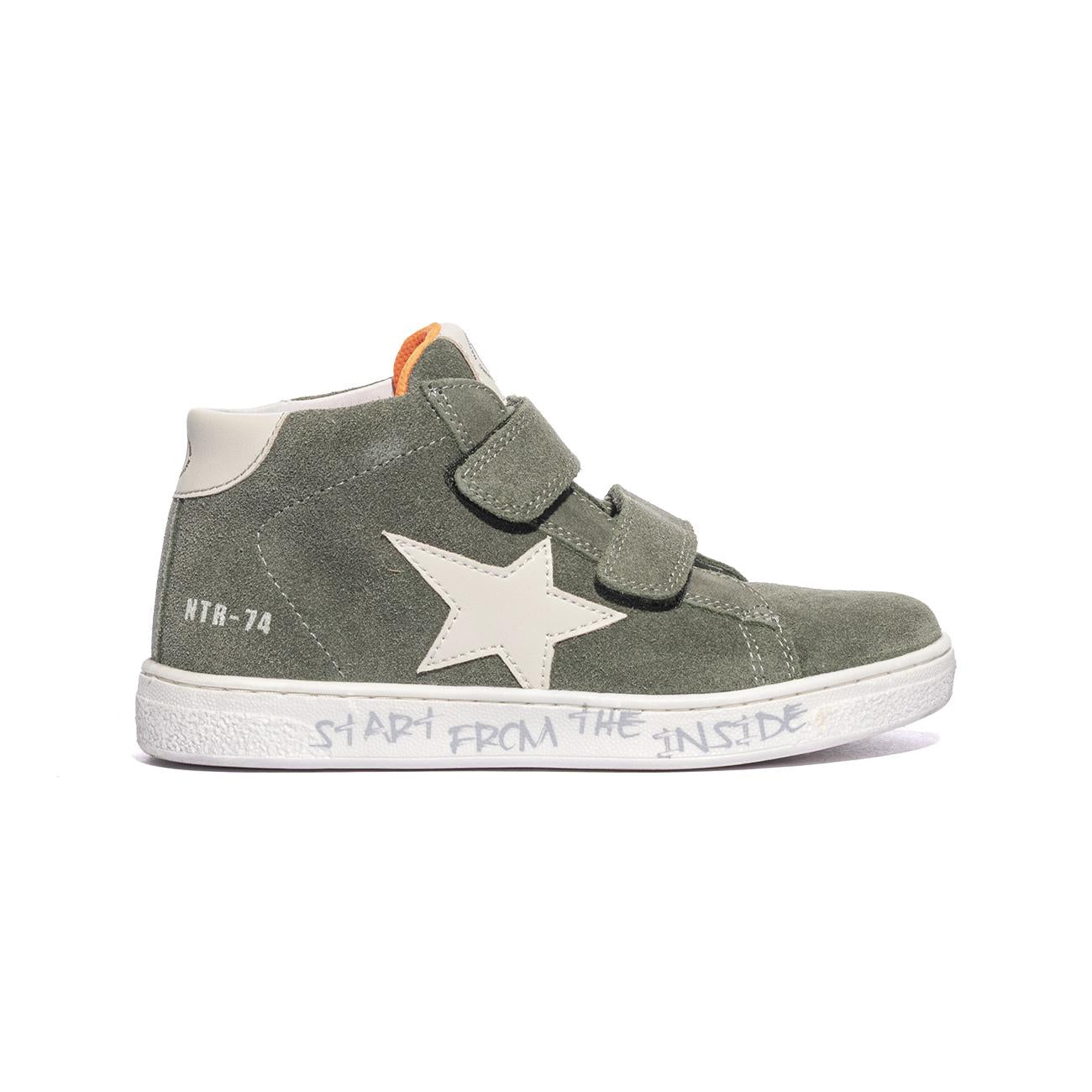 NATURINO 0012017857.22.1G68 MILITARY MILK Sneakers Bambino 