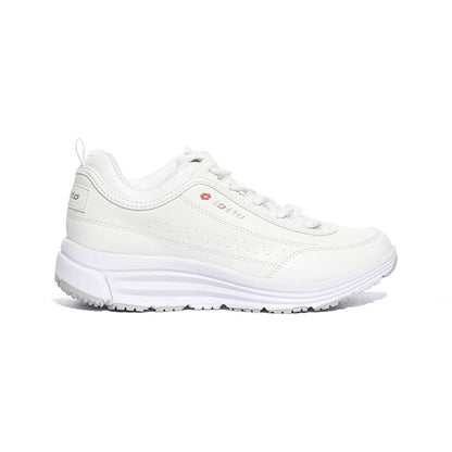 LOTTO 214690 ALL WHITE FLAME RED Sneakers Donna 