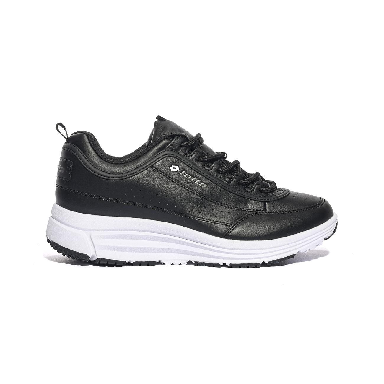 LOTTO 214690 ALL BLACK WHITE Sneakers Donna 