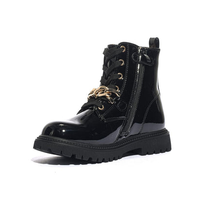 LUMBERJACK 102226547 BLACK Anfibi Bambina 