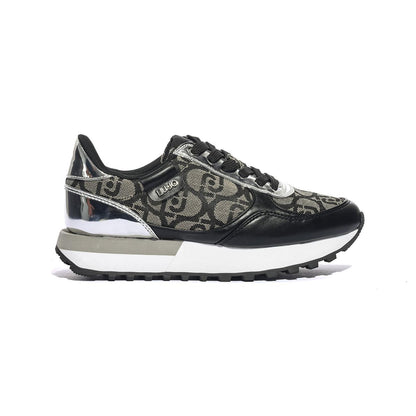 LIUJO BF5057EX32201039 BLACK SILVER Sneakers Donna 