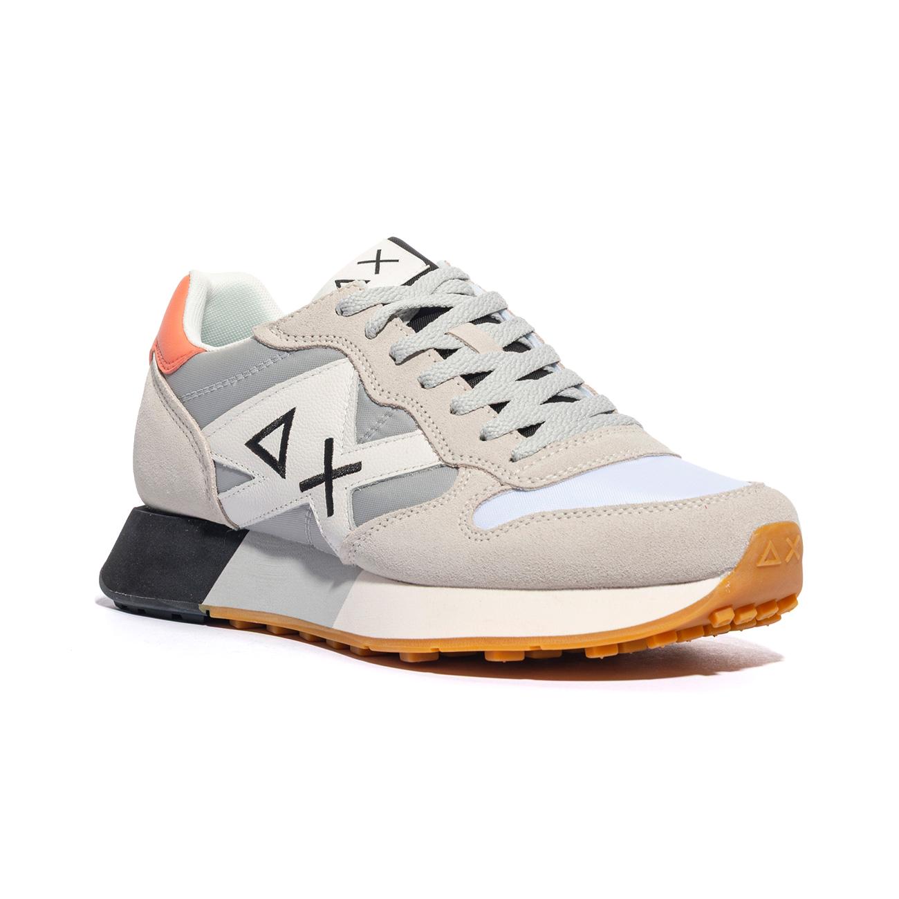 SUN 68 Z35112 BIANCO / GRIGIO CHIARO Sneakers Uomo 