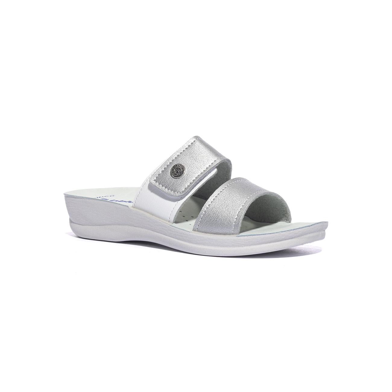 IN BLU VR000063 ARGENTO Ciabatte Donna 