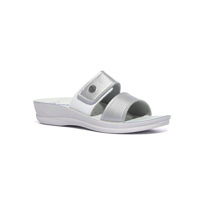 IN BLU VR000063 ARGENTO Ciabatte Donna 