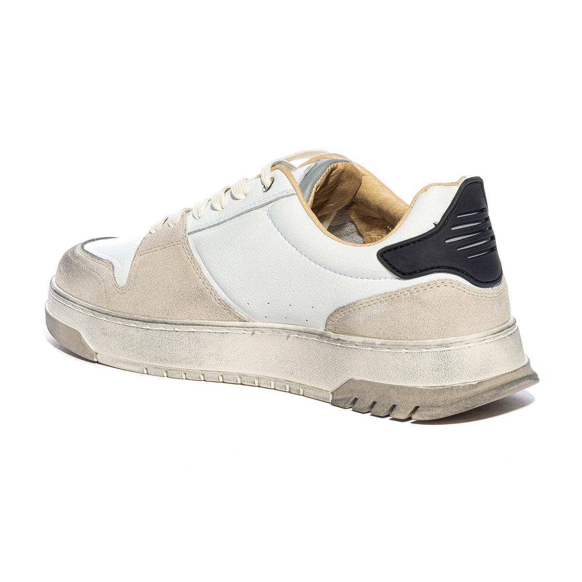 BLAUER S3HARPER07 WHITE BLACK Sneakers Uomo 