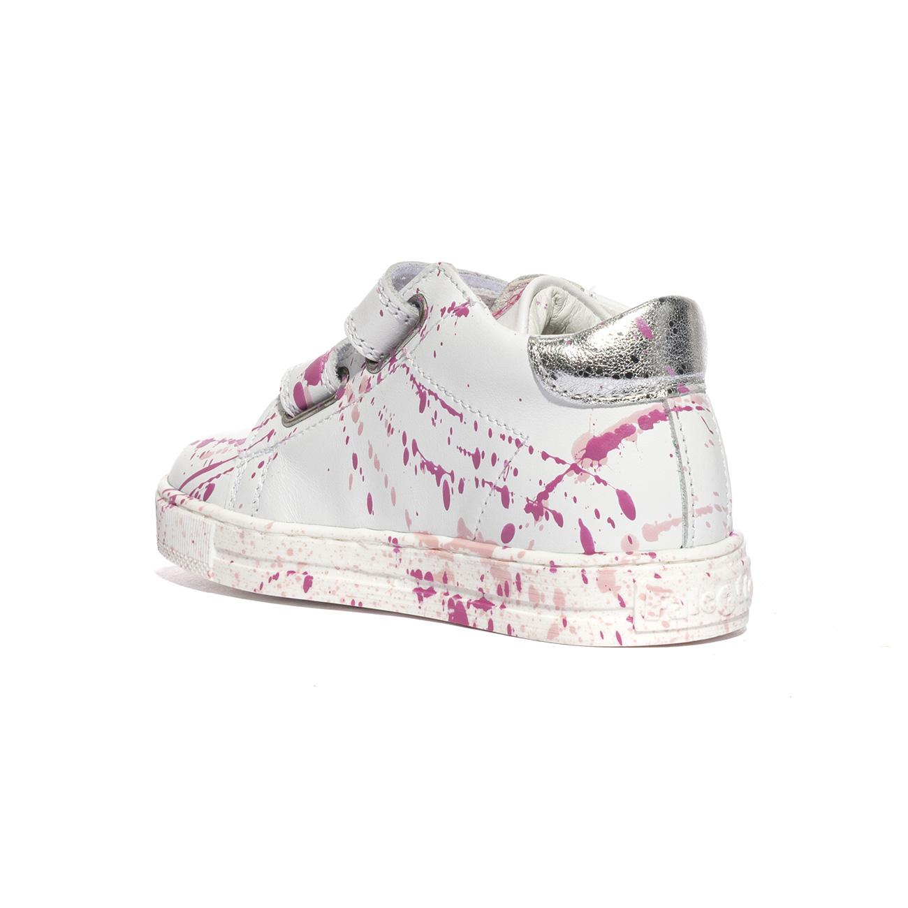 Sneakers Falcotto  Sasha Bianche Rosa 0012015350.B7.1N02WHITE SILVER FALCOTTO
