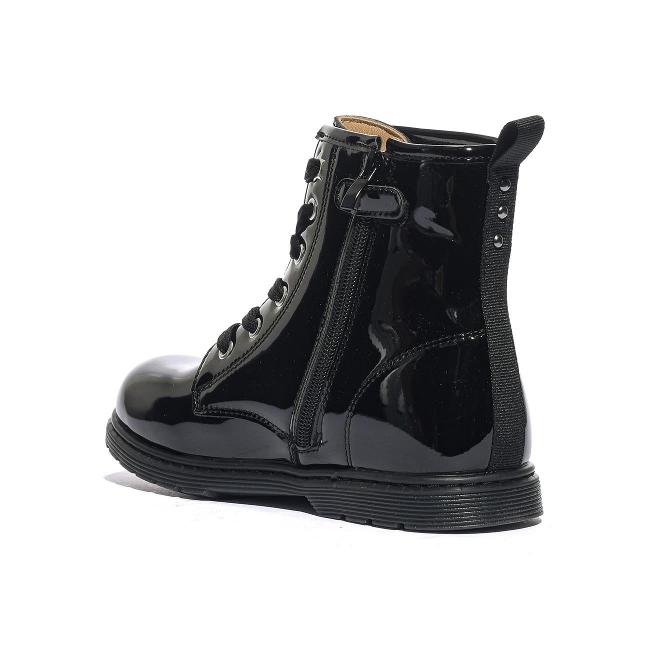 LUMBERJACK 102226552 BLACK Anfibi Bambina 