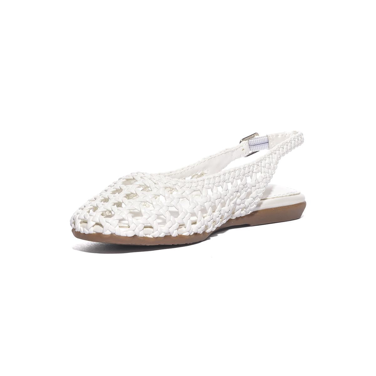 ASSO AG18043 WHITE Ballerine Bambina 