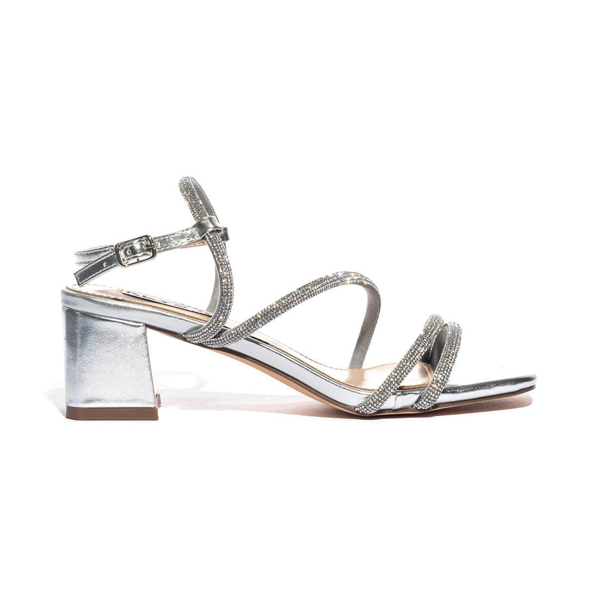 KEYS K9535 SILVER Sandali Donna 