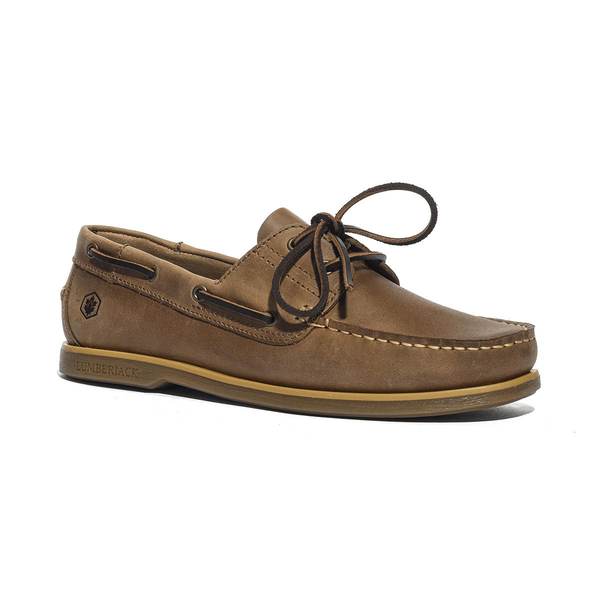 LUMBERJACK 102268822 BROWN Mocassini Uomo 