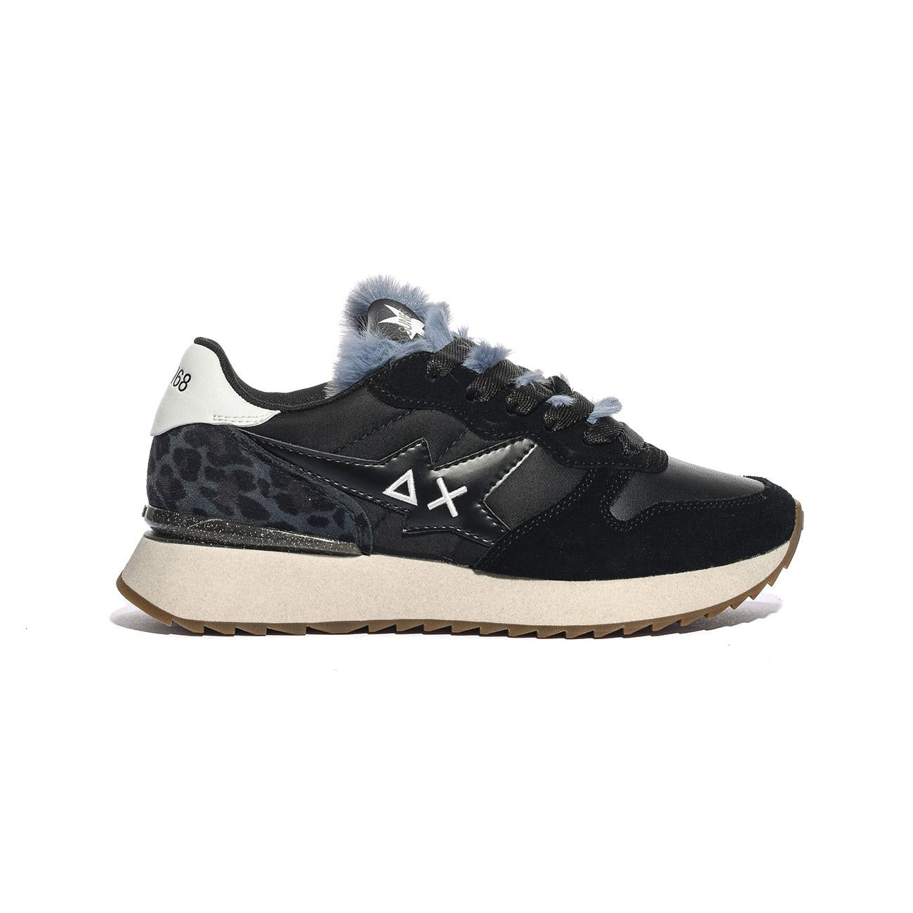 SUN 68 Z45218 NERO Sneakers Donna 