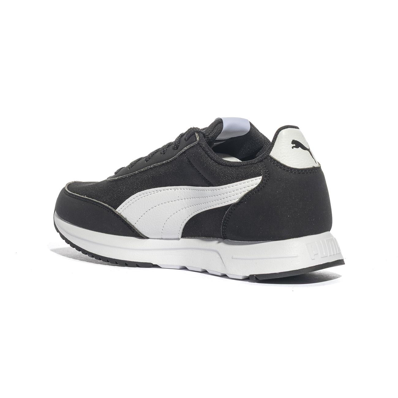 PUMA 400267-01 Black White Sneakers Donna 