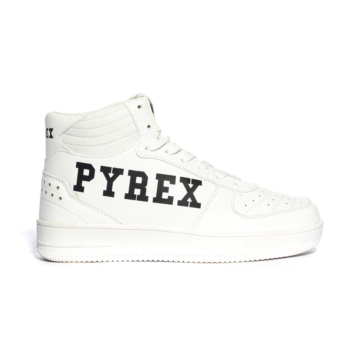 PYREX PYSF220130 WHITE NERO Sneakers Donna 