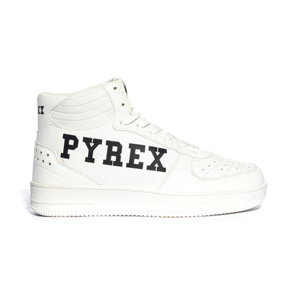 PYREX PYSF220130 WHITE NERO Sneakers Donna 