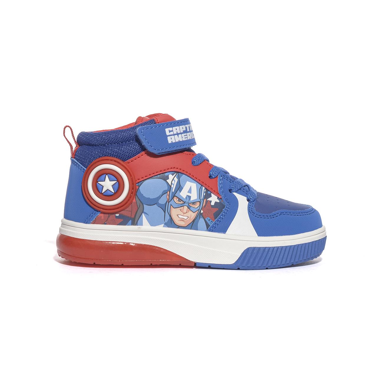 Sneakers Con Luci Marvel  R1010240s Rosse Blu R1010240S_JB030010 MARVEL